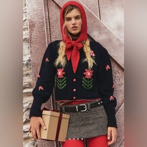 NWOT size XS Free People Nonna Knit Cardi sweater